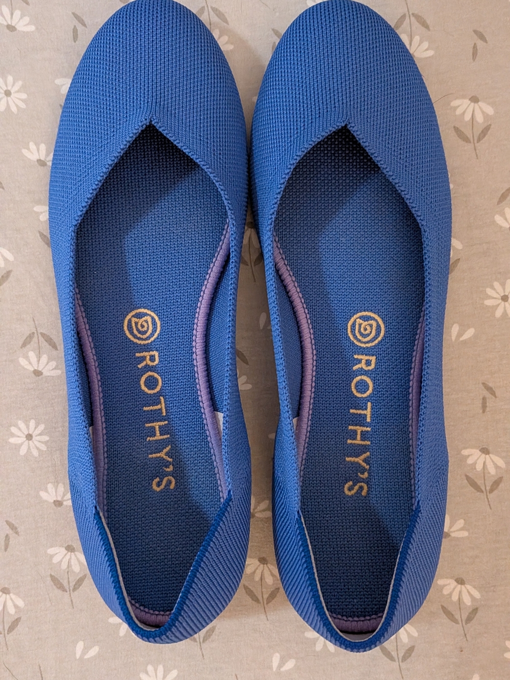 Rothy's Royal Blue Flats Women's Size 9